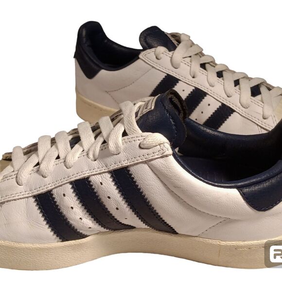 Adidas Classic Unisex Shell Toe Leather Sneakers Women's 7.5 Men's 6.5 - Picture 10 of 12